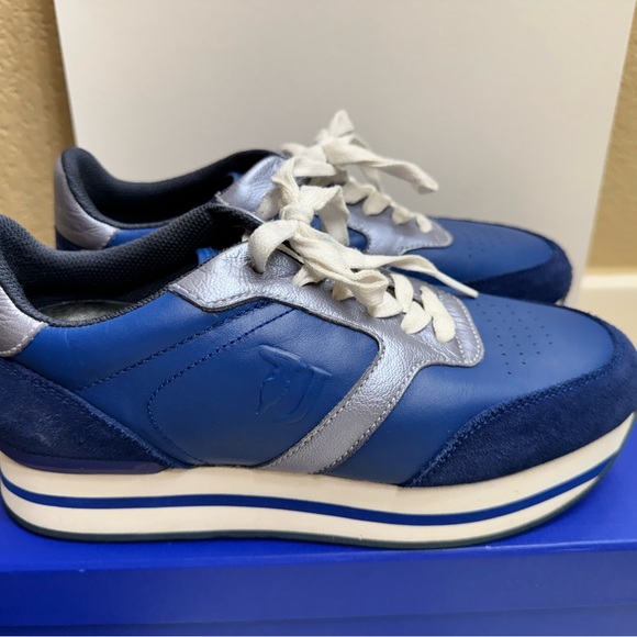 Trussardi shoes, size 37, good condition, blue - Picture 2 of 3